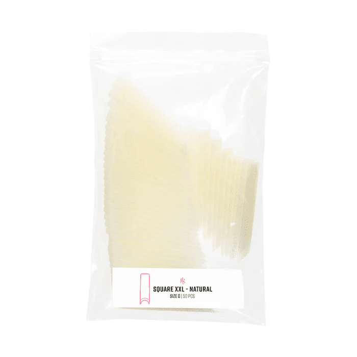C-Curve Tip - CCTC03 XXL Square Natural Refill