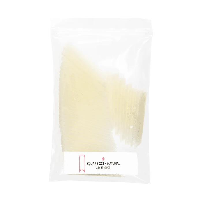 C-Curve Tip - CCTC03 XXL Square Natural Refill - Image 3