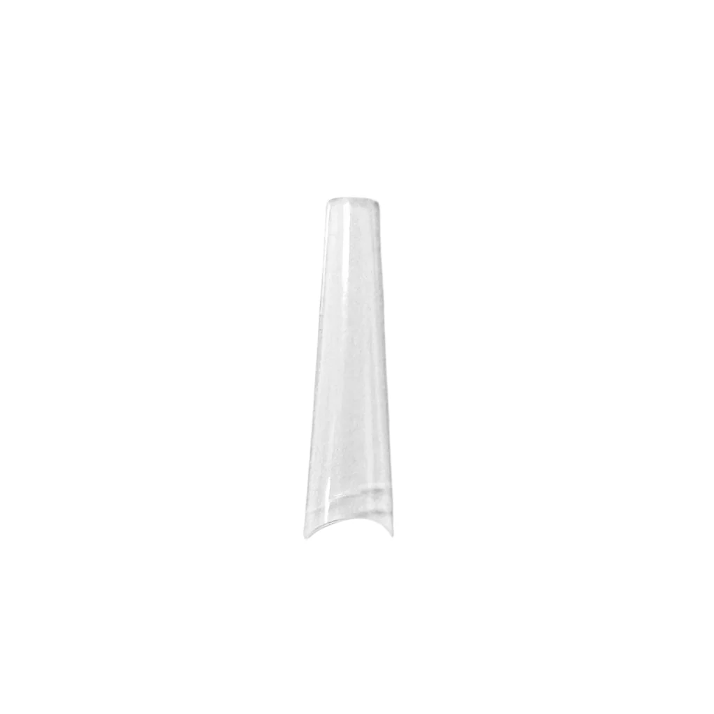 Coffin Clear Tip - Size 5 (10pk)