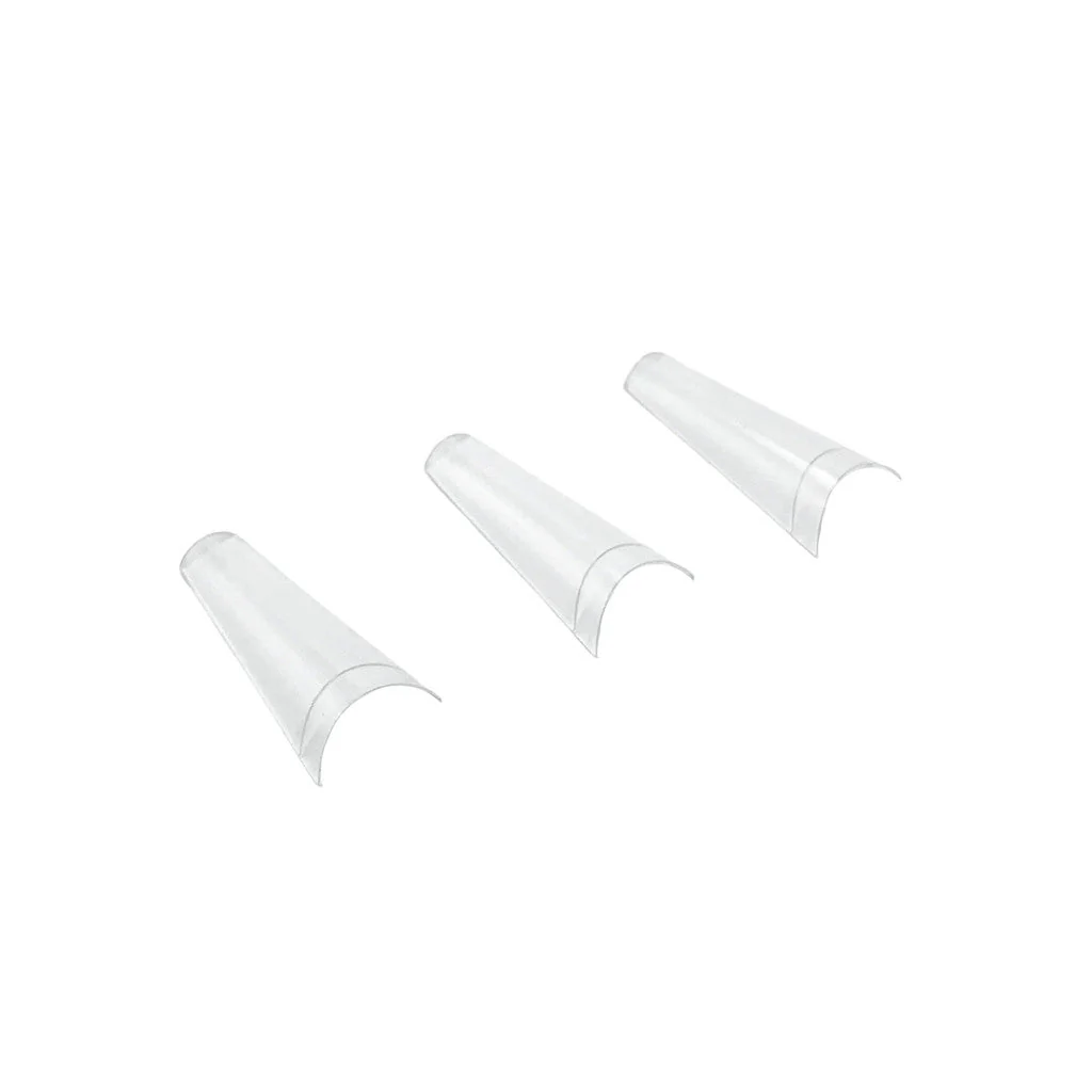 Coffin Tips Clear Set 0-9 500pc - Korea