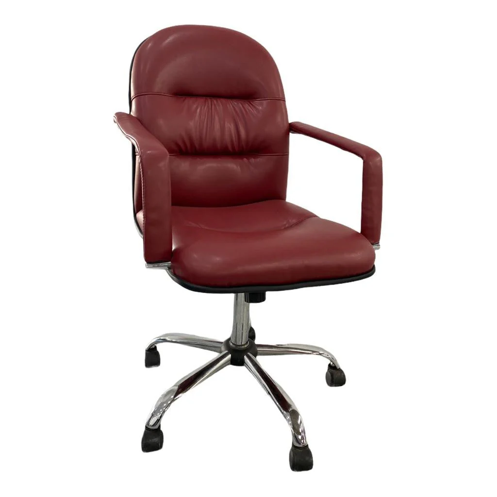 Customer Chair CP03 - Burgundy