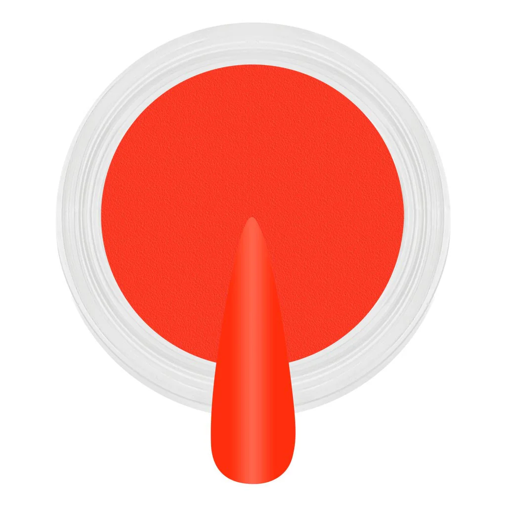 Dip & Acrylic Powder - D074 Bright Tiger - Image 2
