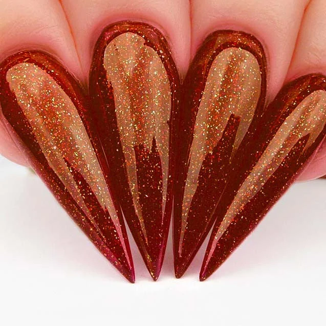 Dip Powder - D457 Frosted Pomegranate - Image 2