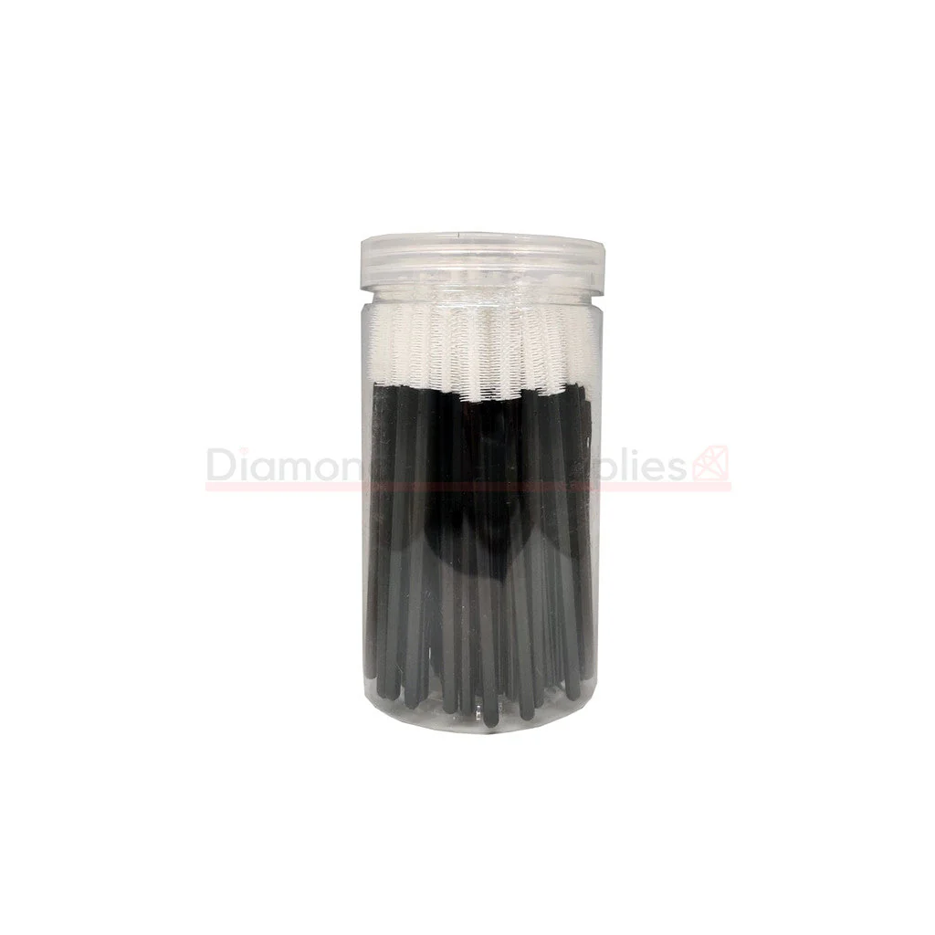 Disposable Silicone Mascara Wand White Tip 100pc