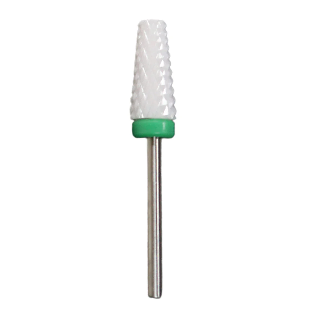 Drill Bit - Flat Umbrella Coarse White