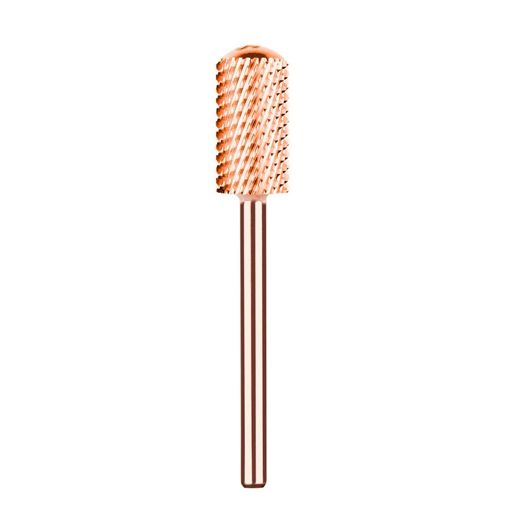 Drill Bit - Large Smooth Top Coarse Rose Gold