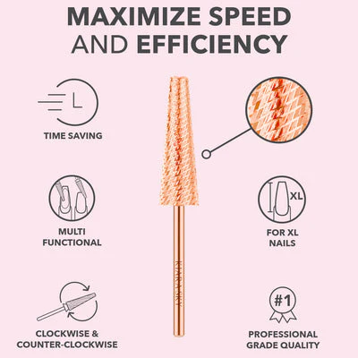 Drill Bit - XL 5 in 1 Medium Rose Gold - Image 2