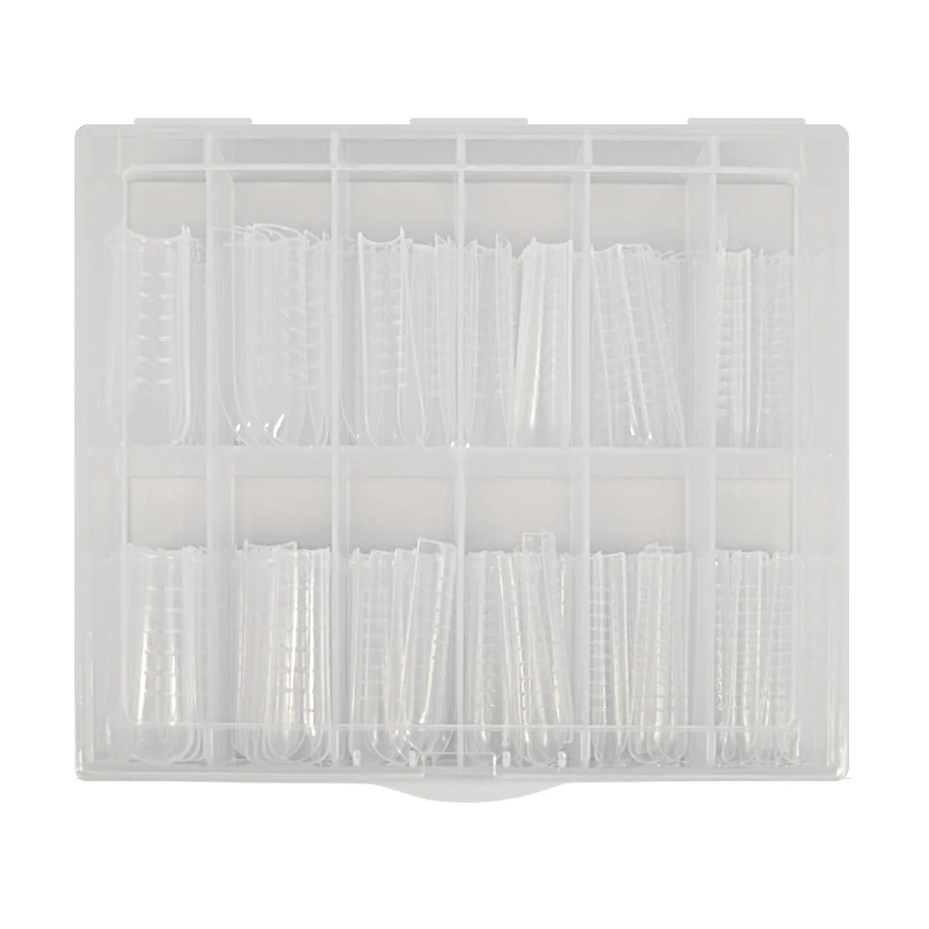 Dual Form Tips - C-Curve #0-11 120pc