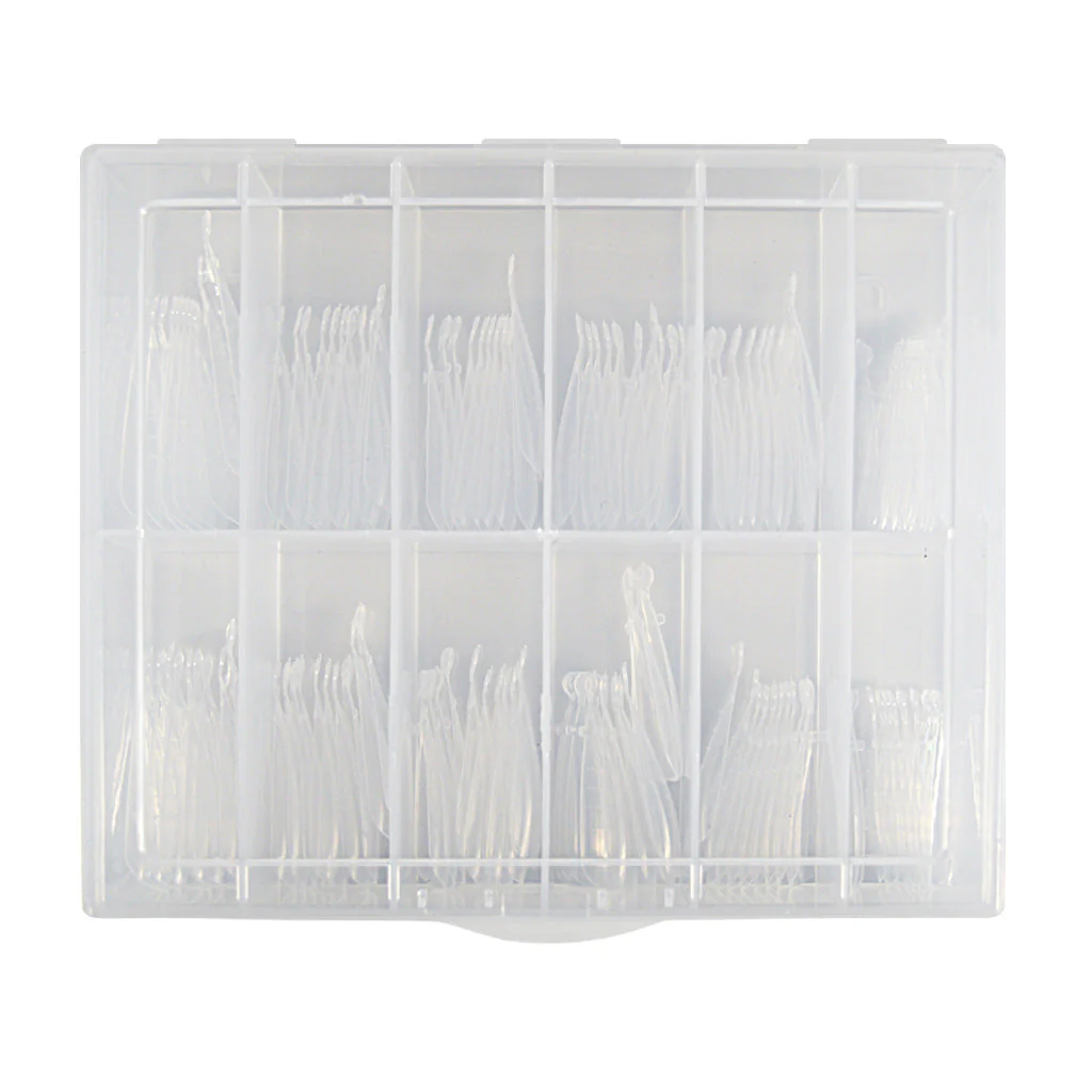 Dual Form Tips - Stiletto #0-11 120pc