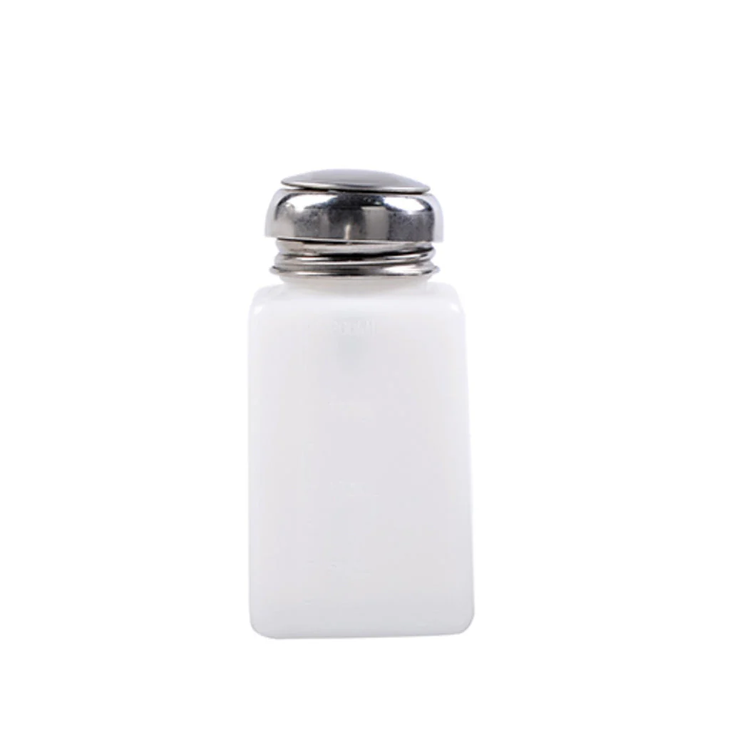 Empty Bottle - Liquid Pump White Medium