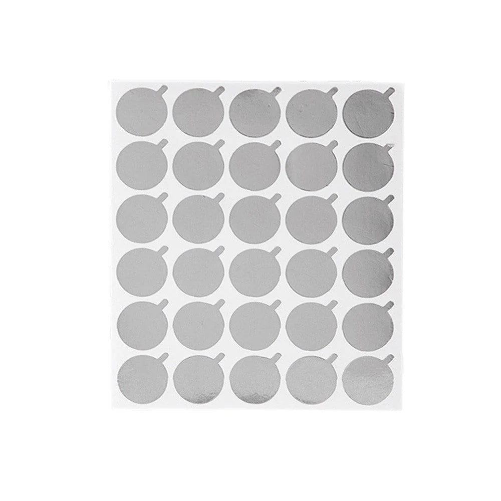 Eyelash Glue Silver Sticker 300pc