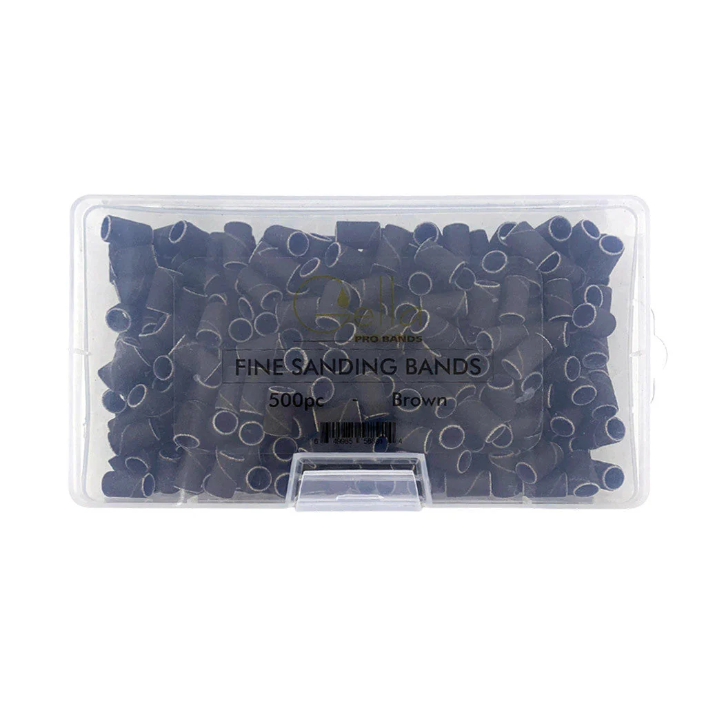 Sanding Bands Fine Brown 500pc