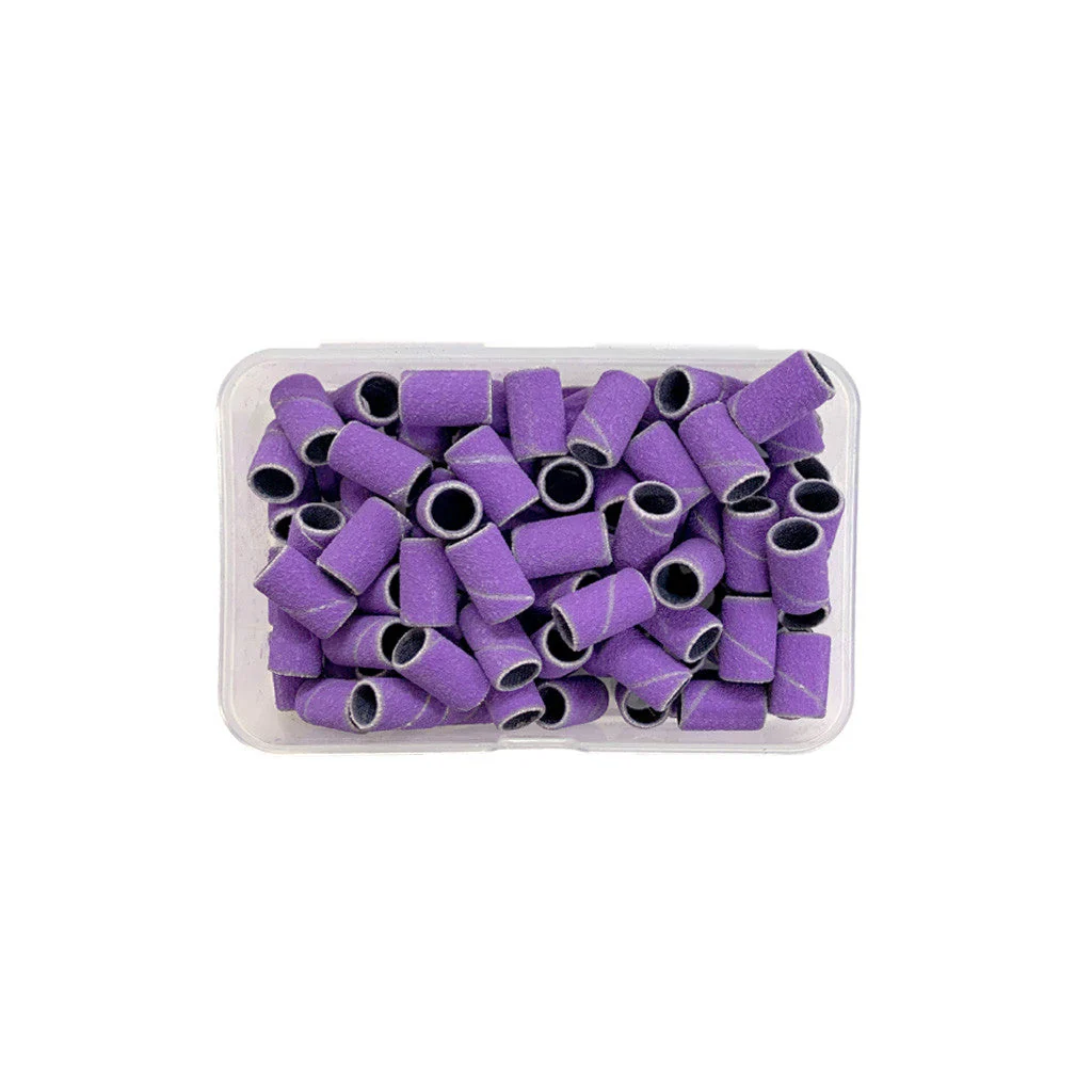 Sanding Bands Medium Purple 100pc