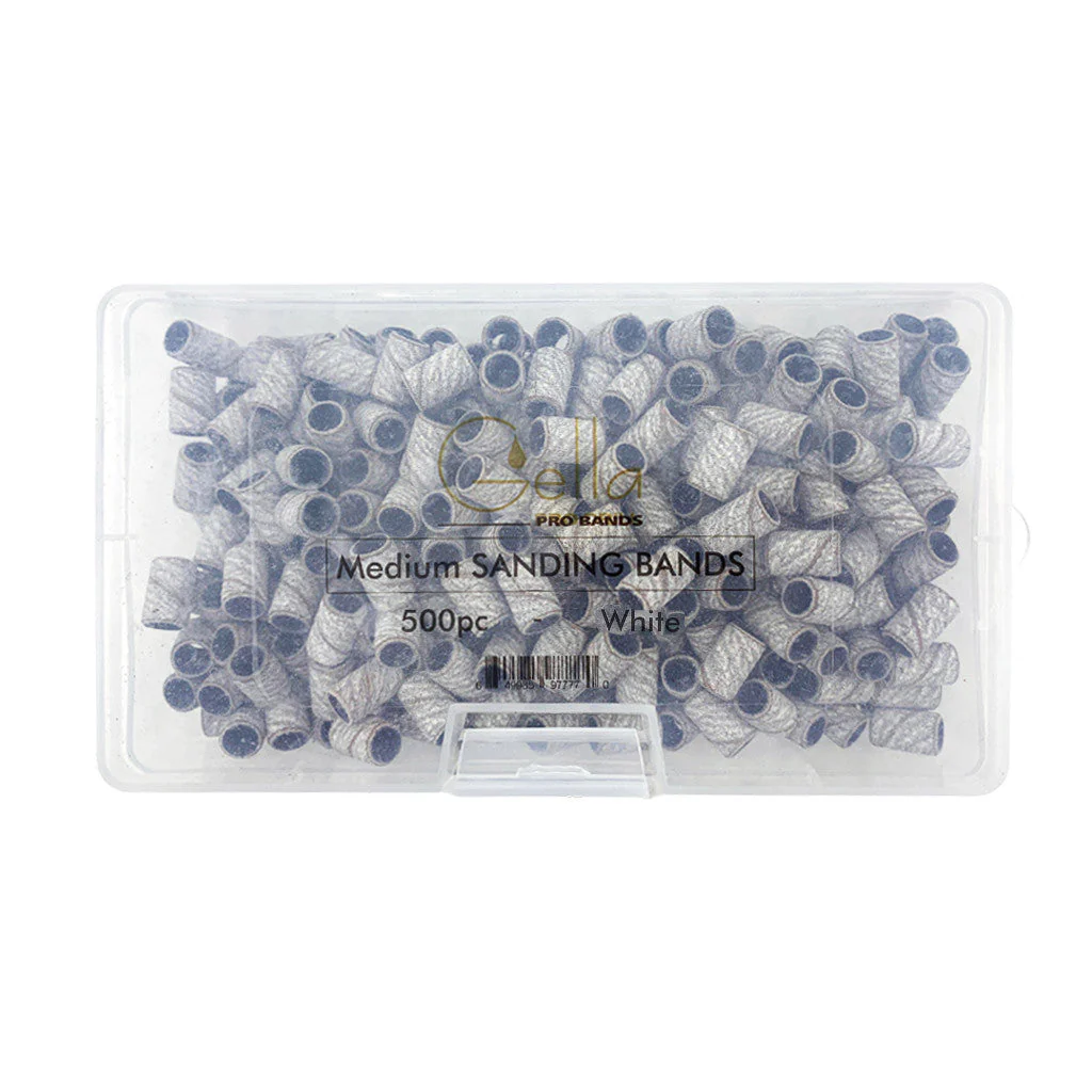 Sanding Bands Medium White 500pc