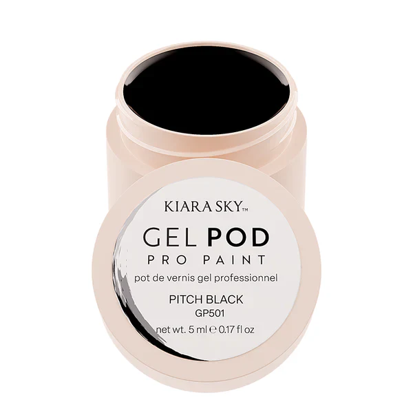 Gel Paint Pod - GP501 Pitch Black