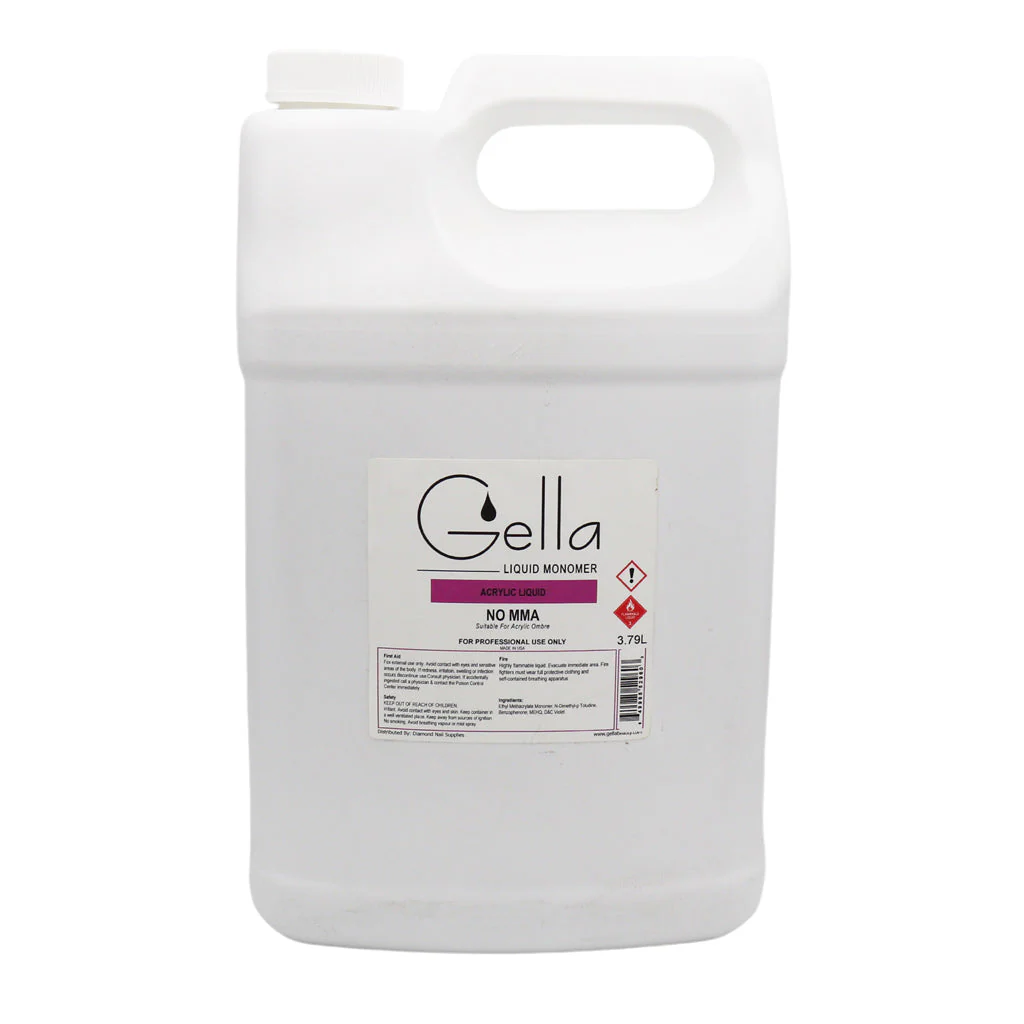 Gella Acrylic Liquid Monomer MMA FREE Purple 3.79L