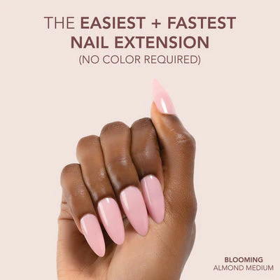 Gelly Tips Cover - Almond Medium Blooming - Image 2