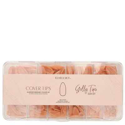 Gelly Tips Cover -  Almond Medium Cover Up