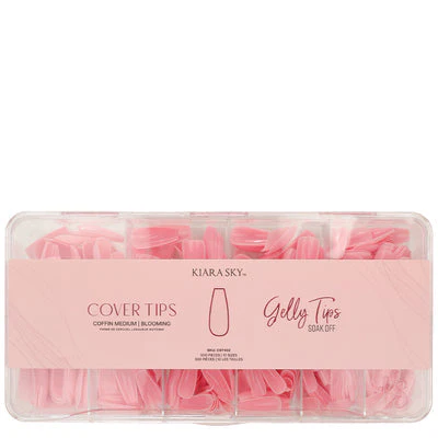 Gelly Tips Cover -  Coffin Medium Blooming