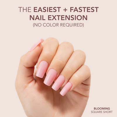 Gelly Tips Cover - Square Short Blooming - Image 2