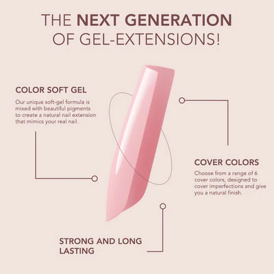 Gelly Tips Cover - Square Short Blooming - Image 4
