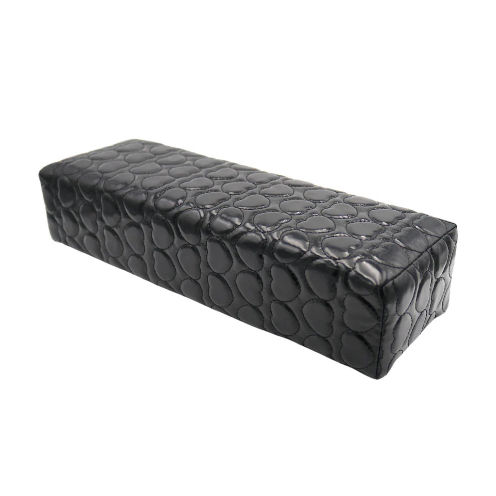 Hand Rest Pillow Heart Design Black
