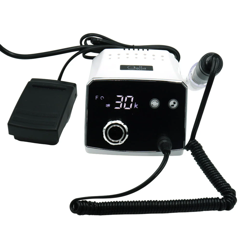 Nail Drill - PRO - U Black & White