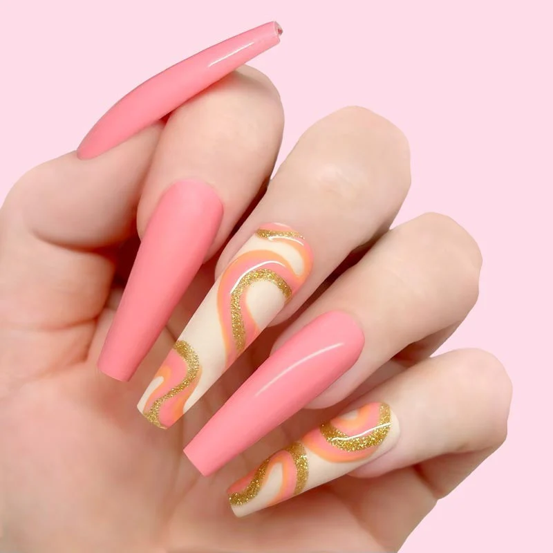 Nail Lacquer - N647 RSVPeach - Image 5
