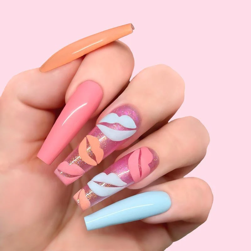 Nail Lacquer - N650 Peach Sangria - Image 4
