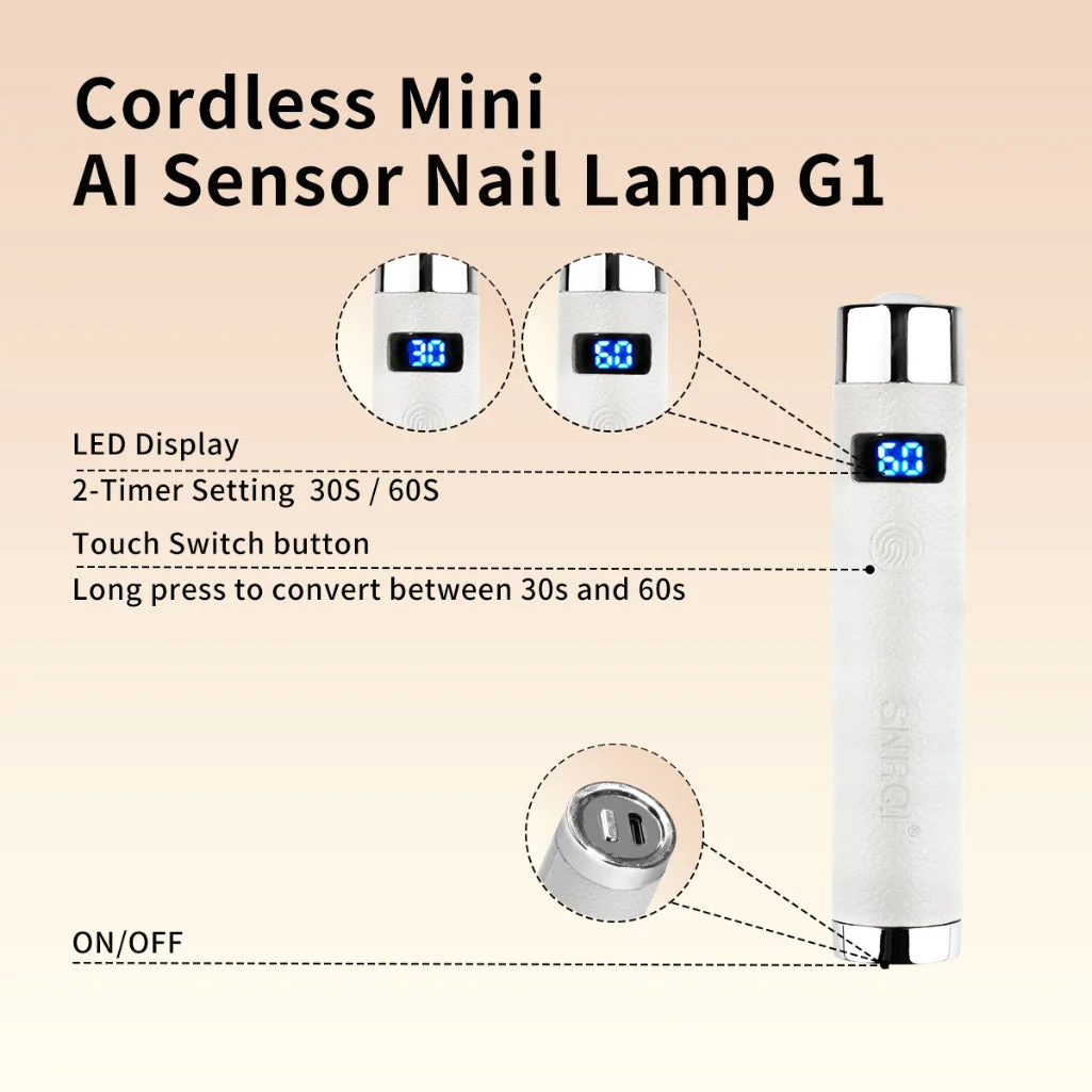 Nail Lamp - Mini Sensor Black - Image 5