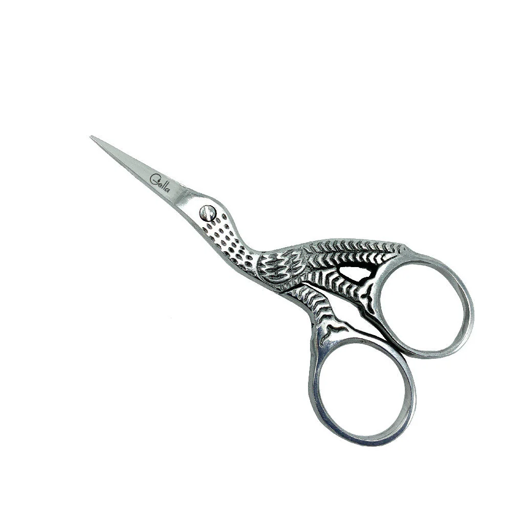 Nail Scissors Bird Stainless Steel Silver