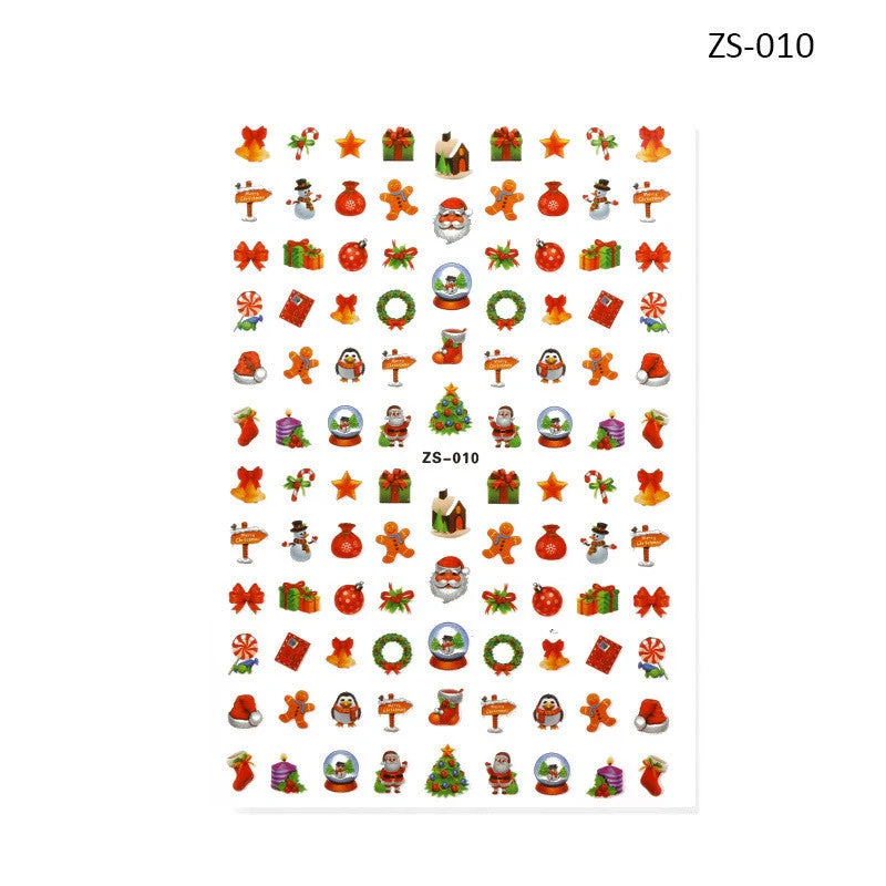 Nail Sticker - Christmas ZS010