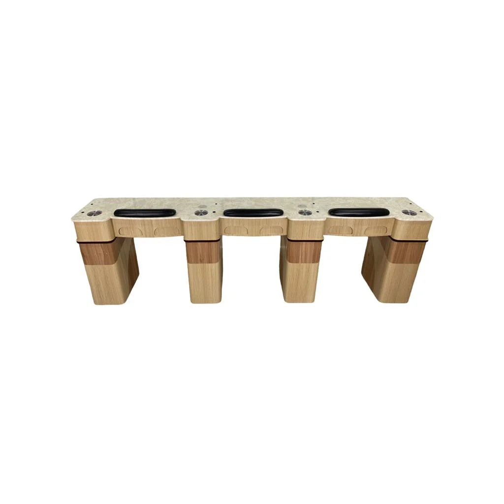 Nail Table Triple Wood 2