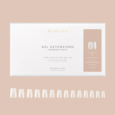 Natural Gel Extensions - NNCXS Coffin XS - Image 2