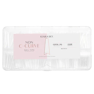 Non C-Curve Tip - NONCC01 XXL Coffin Clear 500pc