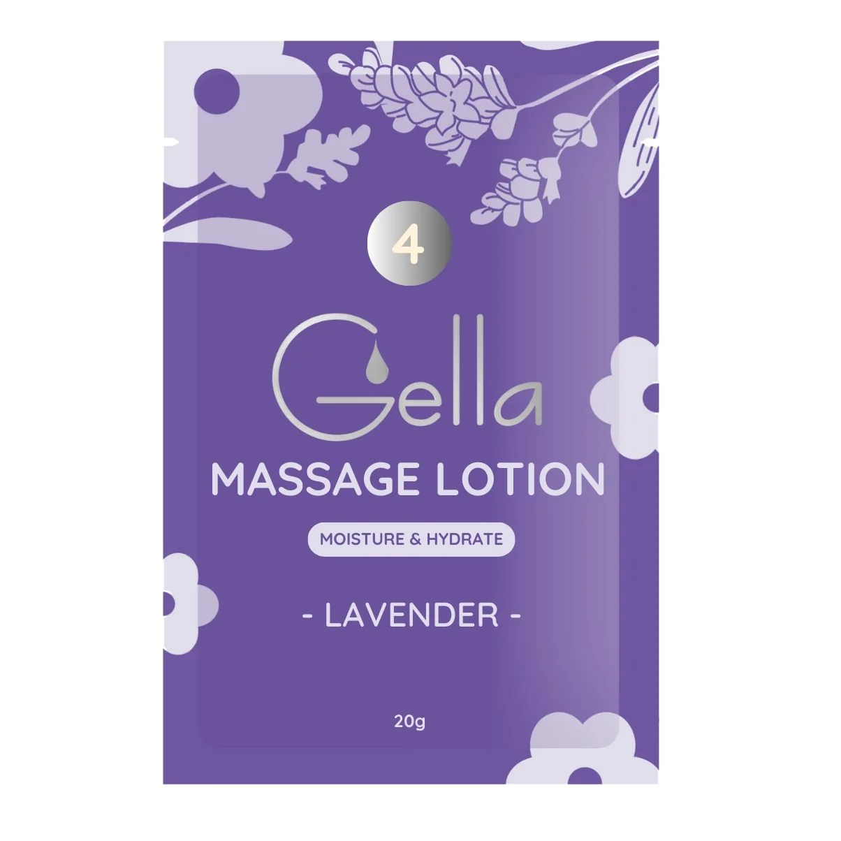 Pedi Kit 4 Steps - Lavender 50pc (Carton) - Image 6