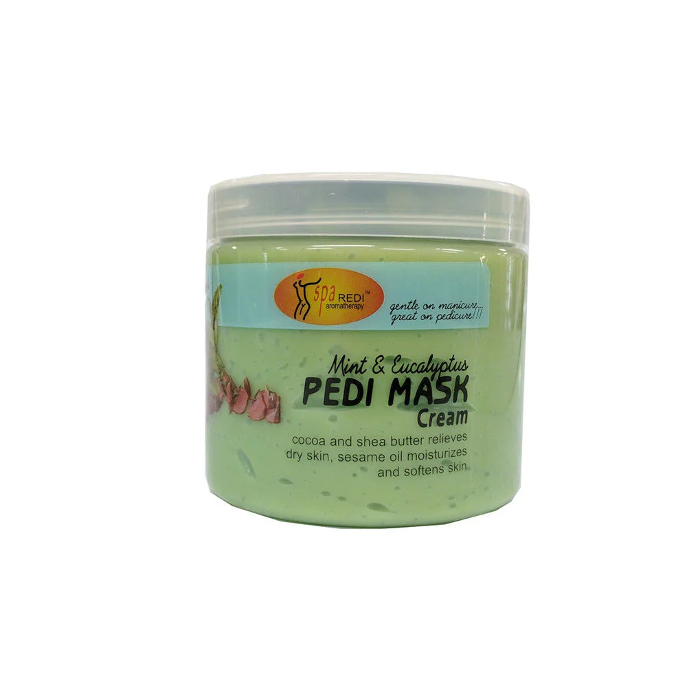 Pedi Mask Cream - Mint & Eucalyptus 16oz