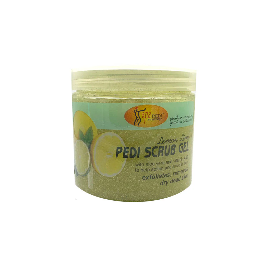 Pedi Scrub Gel - Lemon Lime 16oz