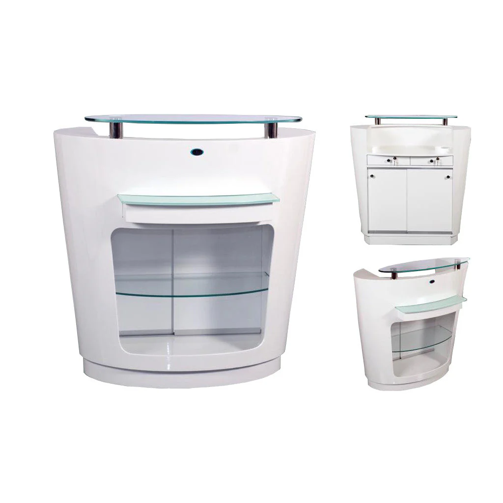 Reception Desk White RE-ELA90A