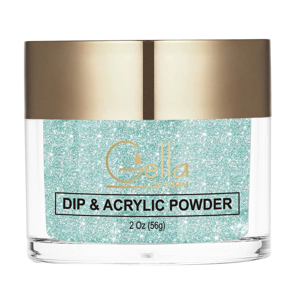 Reflective Dip & Acrylic Powder - D147 Viridian Sparkle