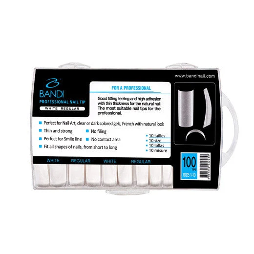 Regular Tips White 100pc