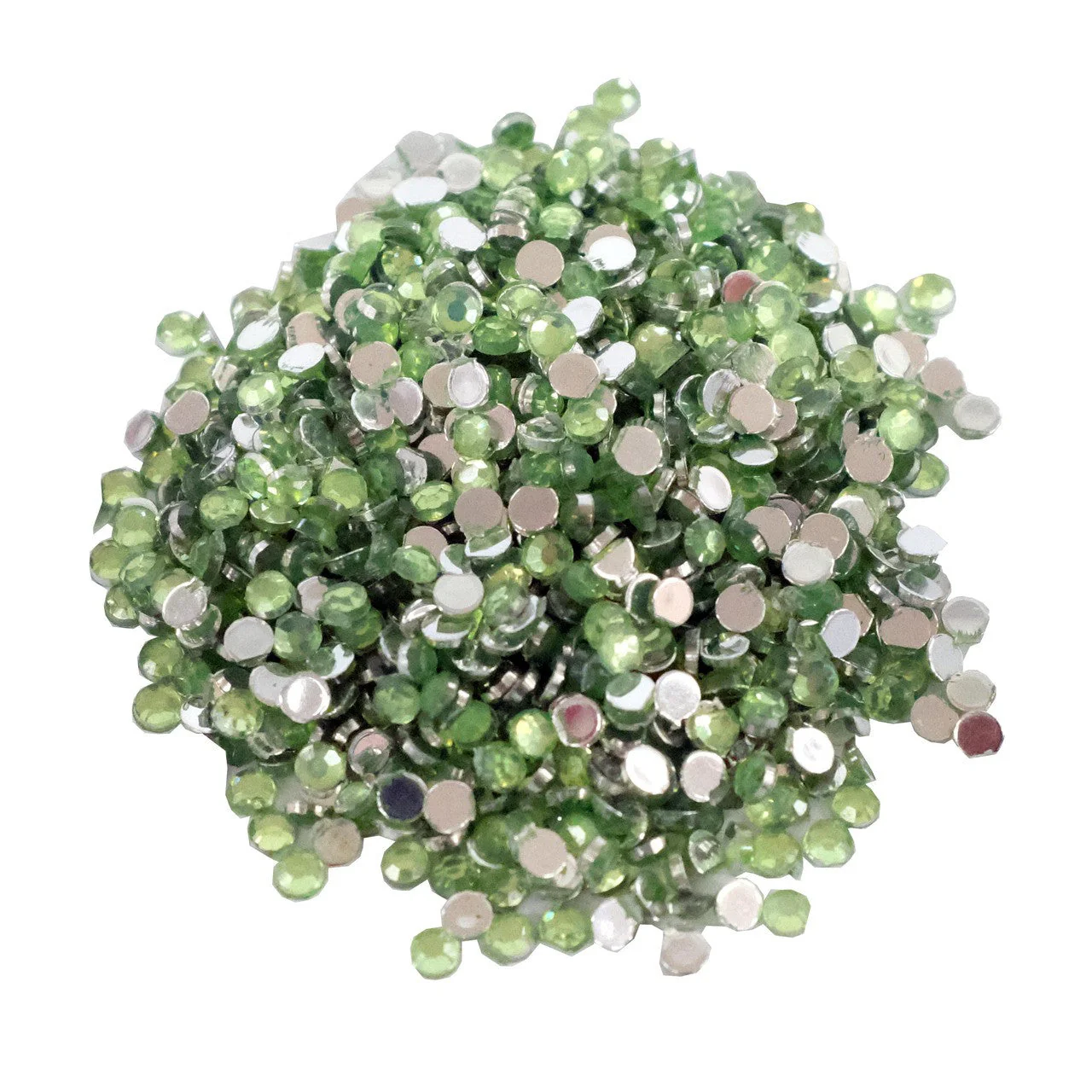 Rhinestone Gems Green