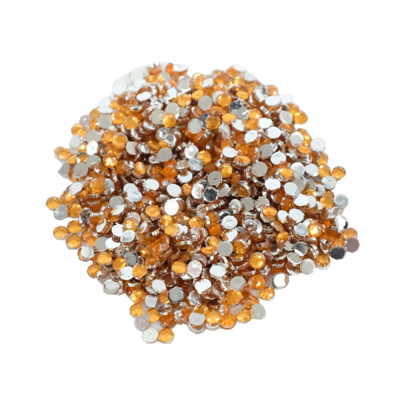 Rhinestone Gems Orange