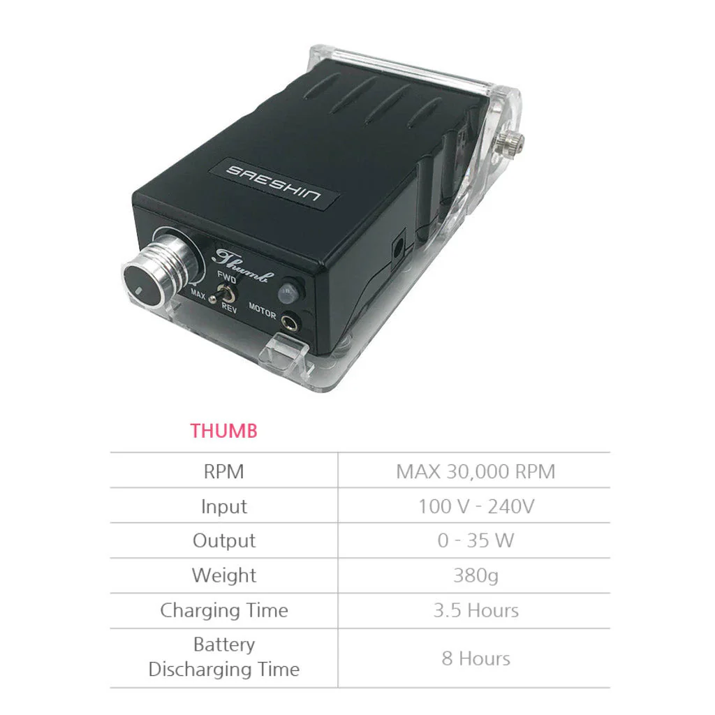 Thumb Portable Micro Motor Drill (H325) - Image 4