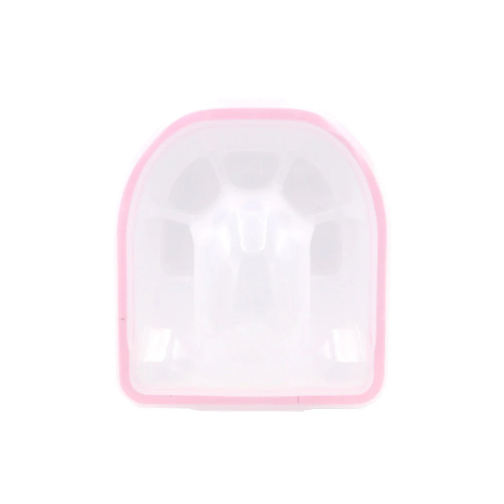 Soak Off Manicure Bowl White & Pink