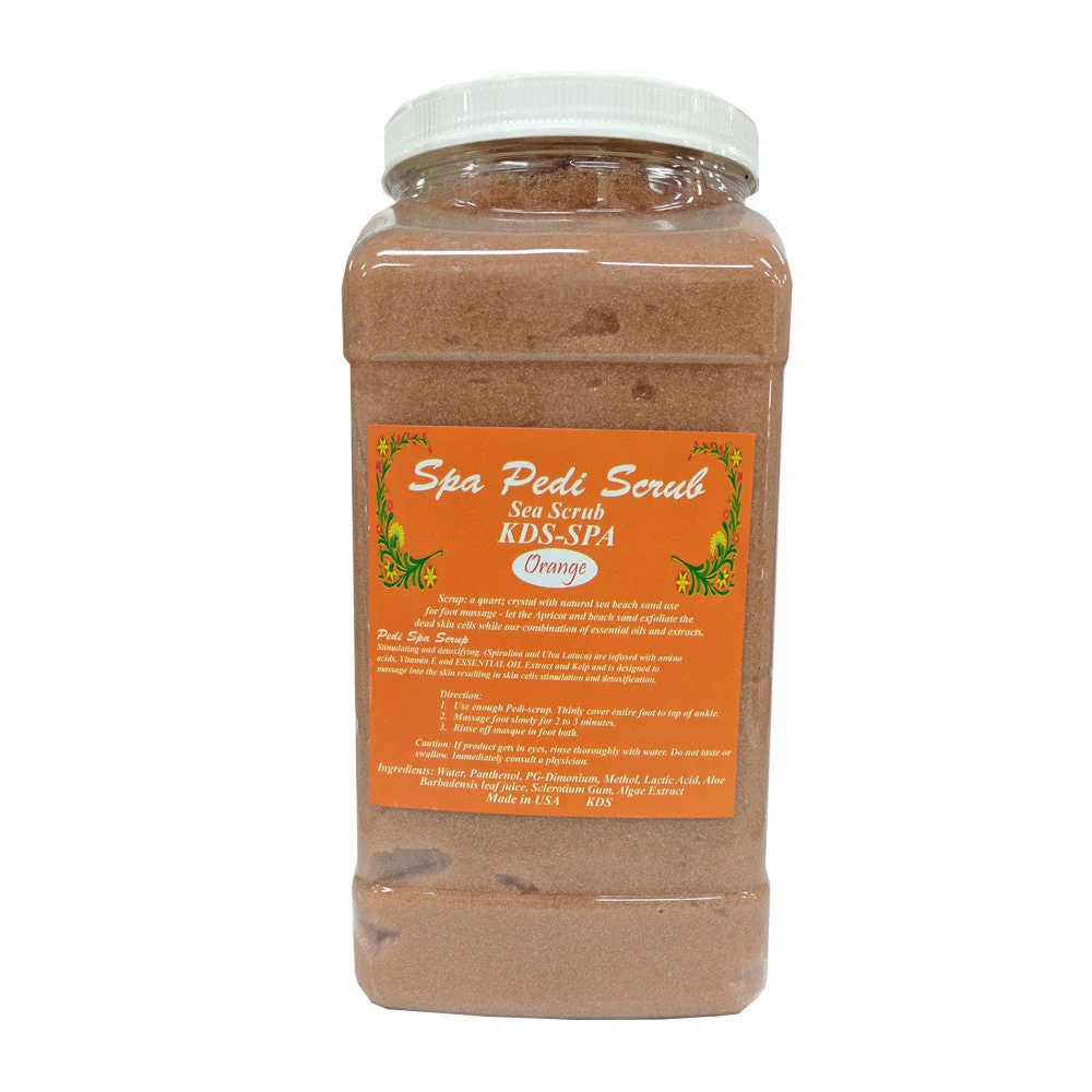 Spa Pedi Scrub - Orange 3.79L