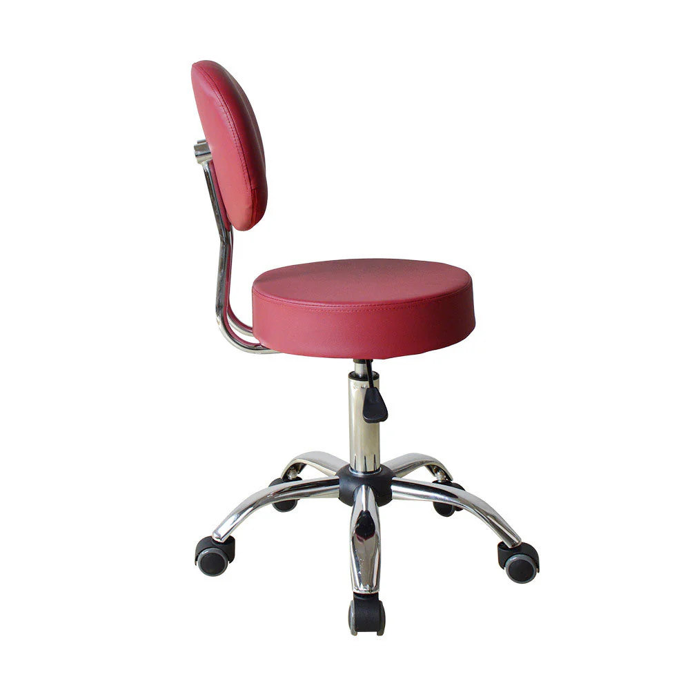 Technician Chair Premium - GY2111 Burgundy - Image 6