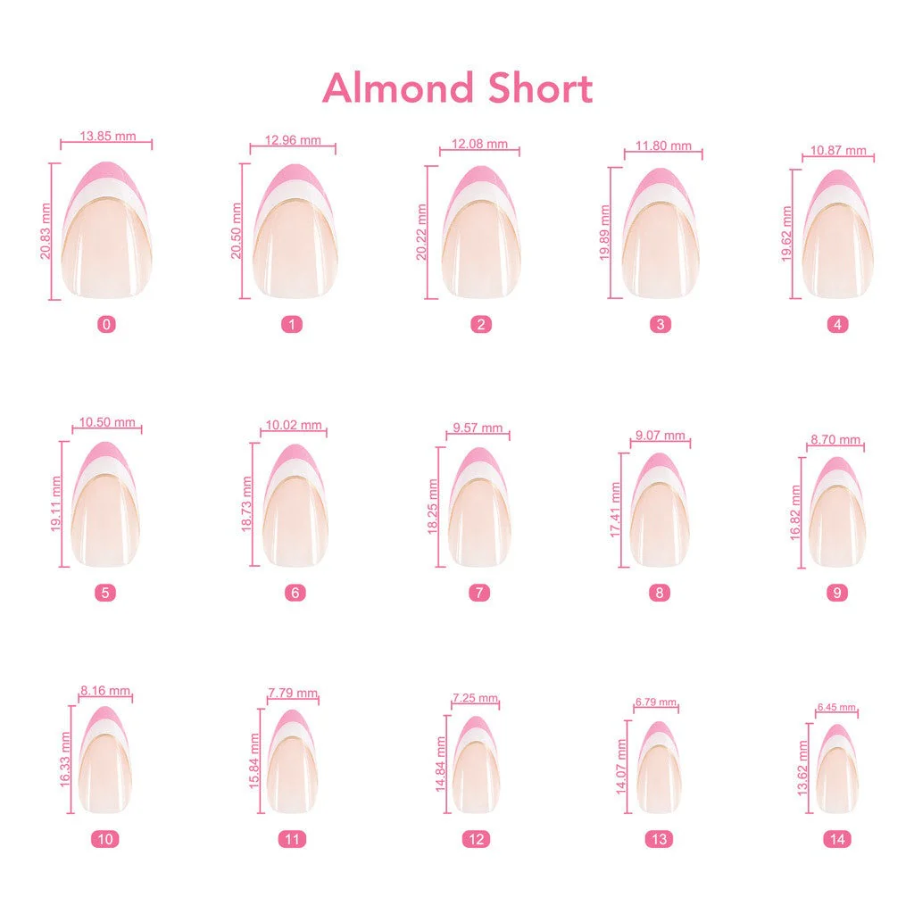 xPress Pro Press-On Nail Tips - XPAS05 Double Standard - Image 6