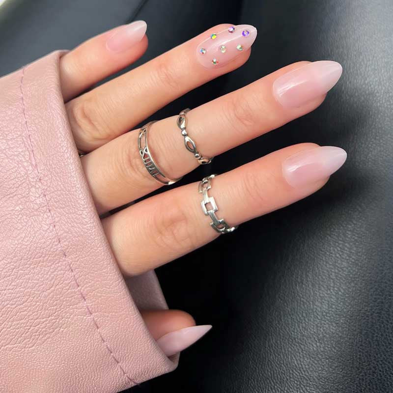 xPress Pro Press-On Nail Tips - XPAS07 Subtle Hint